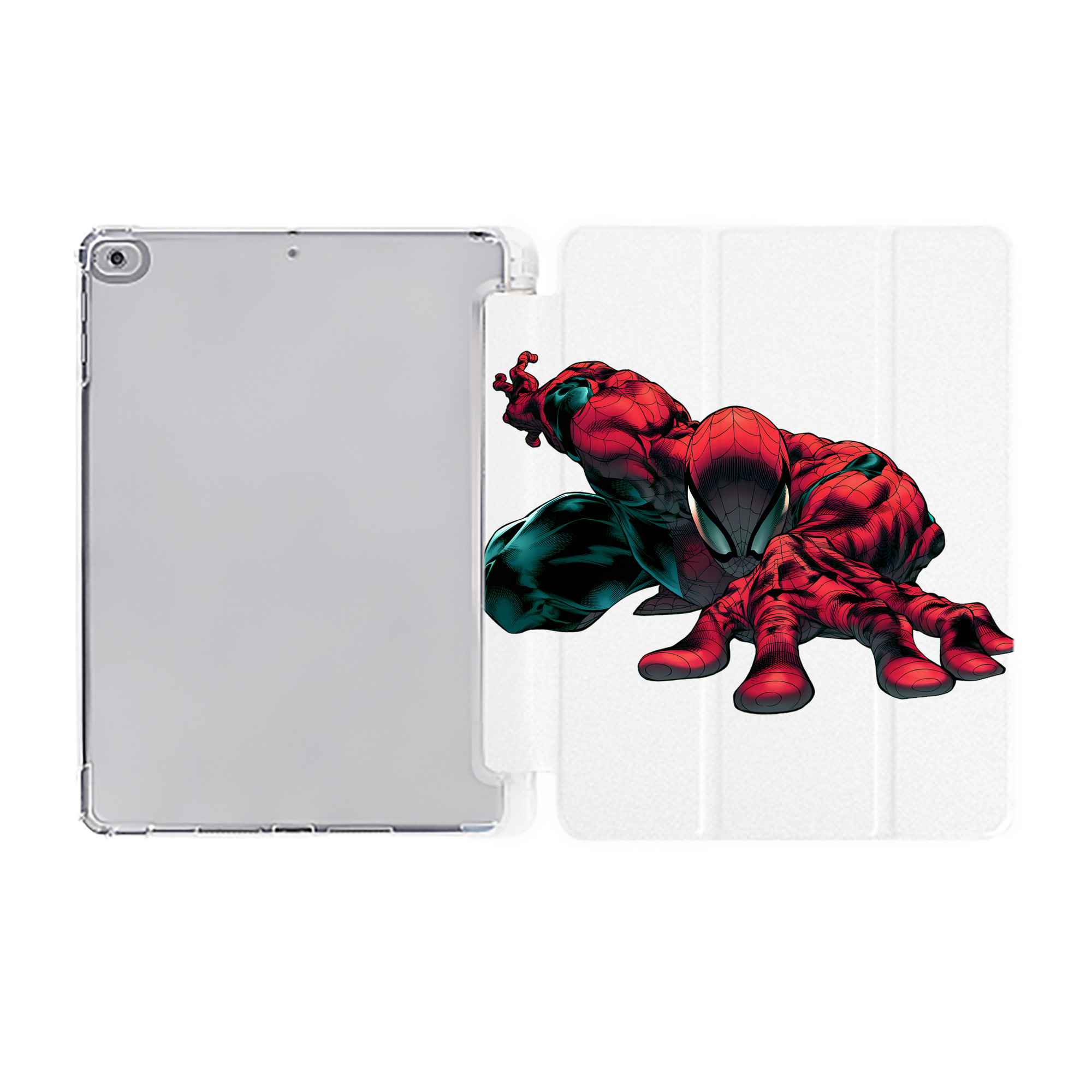 （画像用） アベンジャーズ The Avengers IPad ケース ペン収納付き 三つ折りスタンド PUレザー×シリコン 対応機種9.5/10.5/10.9インチ